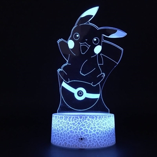  Pikachu 3D lampe